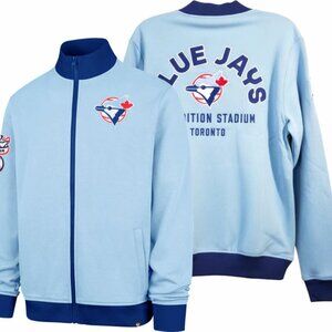 BNWT Toronto Blue Jays '47 Relief Pitcher Pique Track Jacket